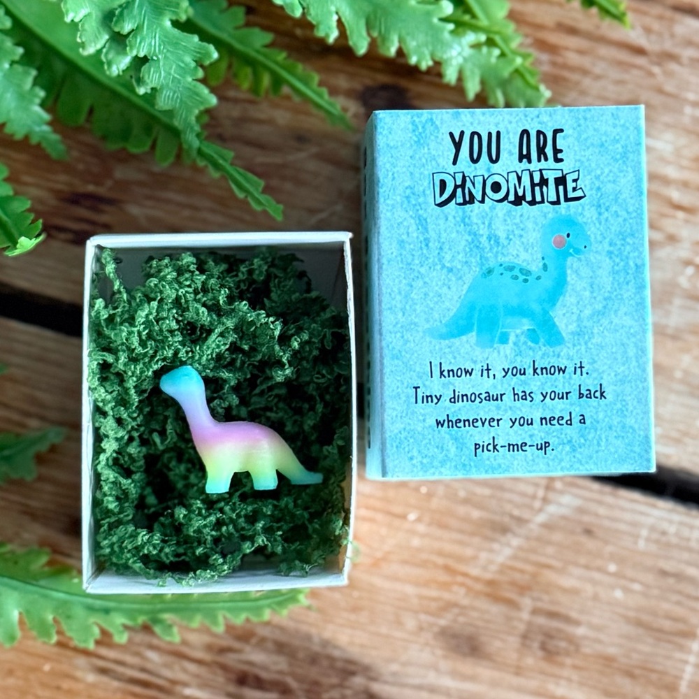 Colorful Resin Glow In The Dark Dinosaur Figurine